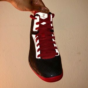 Men’s Under Armour Red and Black Sneakers